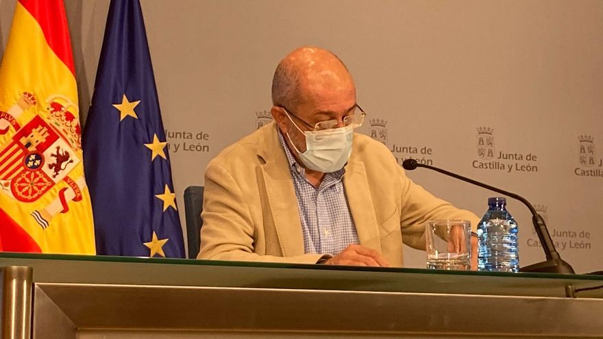 El vicepresidente de Castilla y León este jueves en Valladolid.
