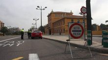 Un control de la Policía Local en Valencia
