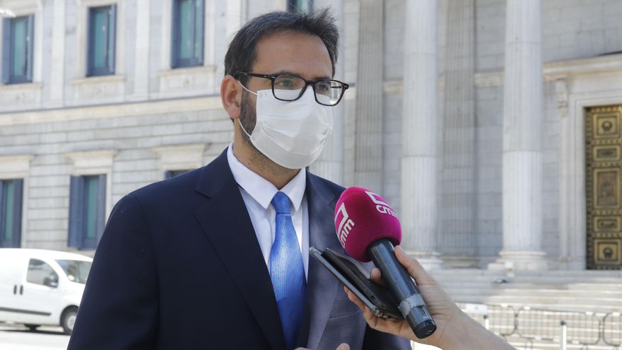 El secretario de Organización del PSOE castellanomanchego, Sergio Gutiérrez