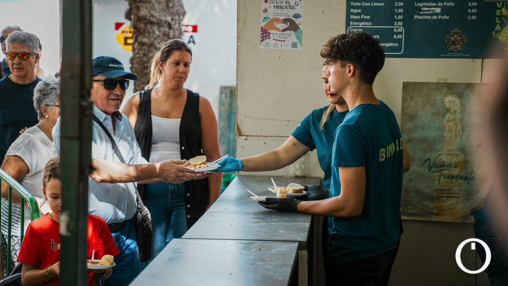 Y un buen salmorejo para despedir la Velá de la Fuensanta 2025