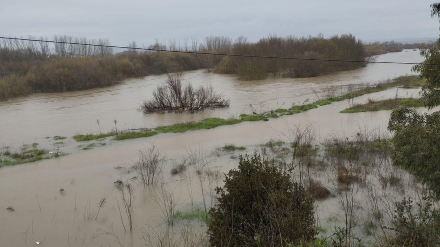 Sin variaciones en el caudal del Tajo a su paso por Talavera que mantiene el umbral de aviso rojo este viernes
