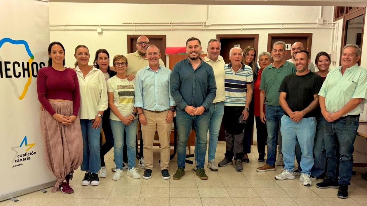 Coalición Canaria Tazacorte renueva su Comité Local y elige a Yurguen Hernández como nuevo secretario general