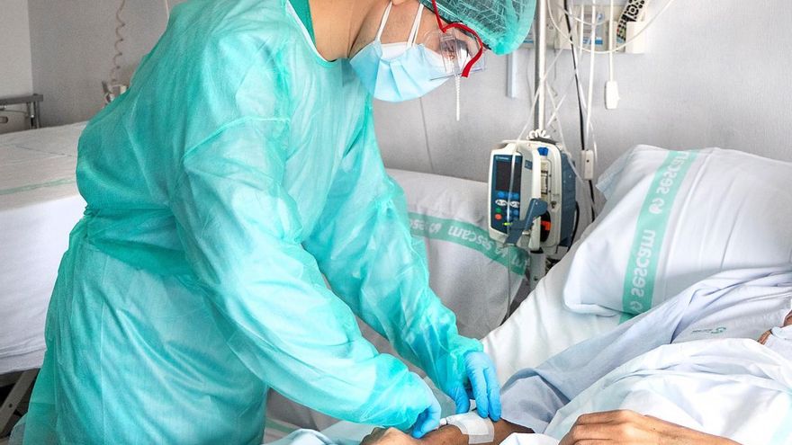 Paciente con COVID-19 en Castilla-La Mancha