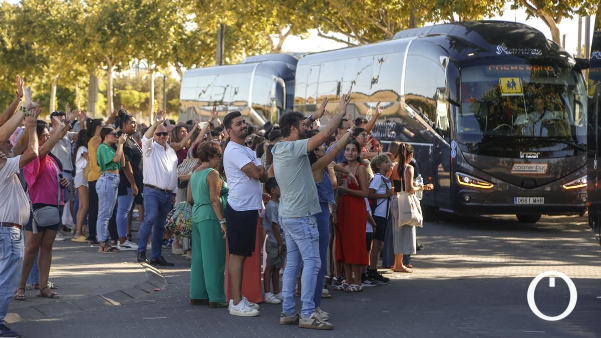 Despedida de los niños saharauis del programa Vacaciones en Paz