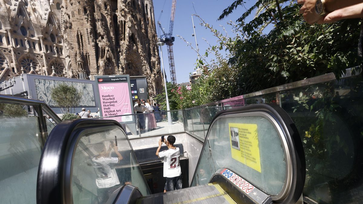 La foto de la Sagrada Família, desde otro punto de vista