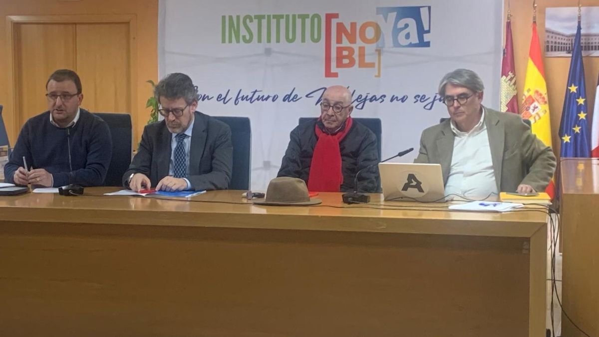 Presentación del informe sobre el instituto en Noblejas