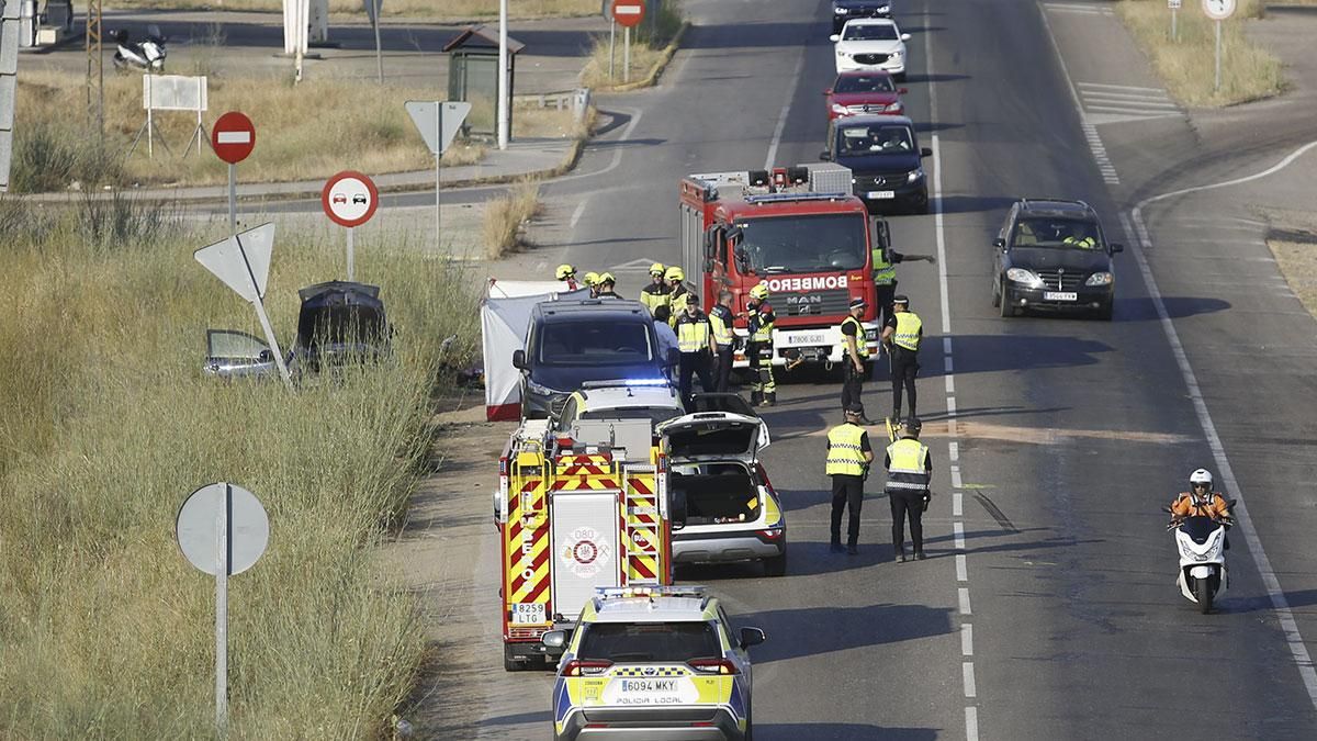 Accidente mortal en la N-IV