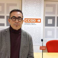 Paco de la Rosa, secretario general de CCOO Castilla-La Mancha