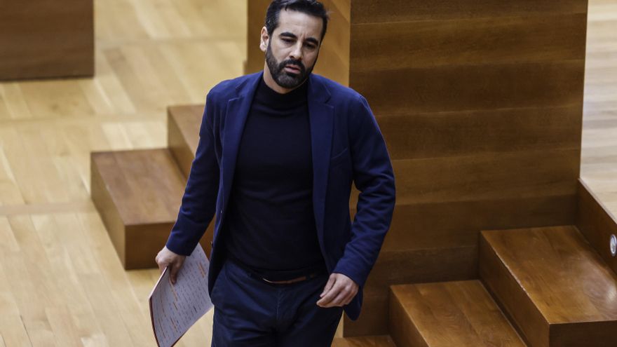 El portavoz del PSPV en las Cortes, José Muñoz