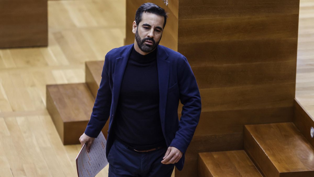 El portavoz del PSPV en las Cortes, José Muñoz