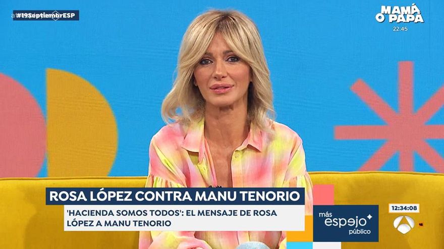 Susanna Griso, molesta con un vídeo cortado de 'Espejo Público' sobre Manu Tenorio: "No, no. Lo ponéis entero"