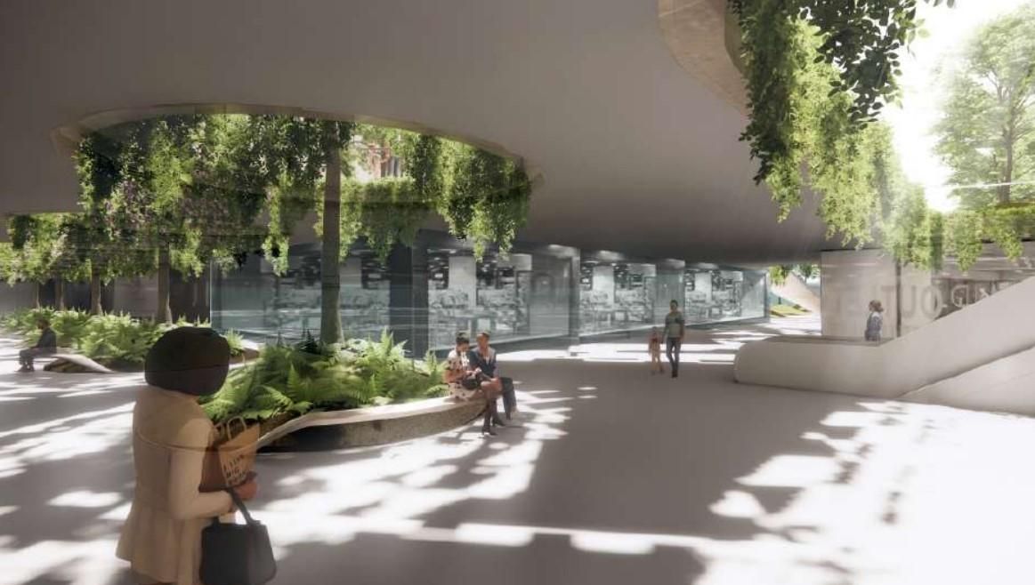 El proyecto que quiere privatizar 40 años AZCA, la principal zona de oficinas de Madrid