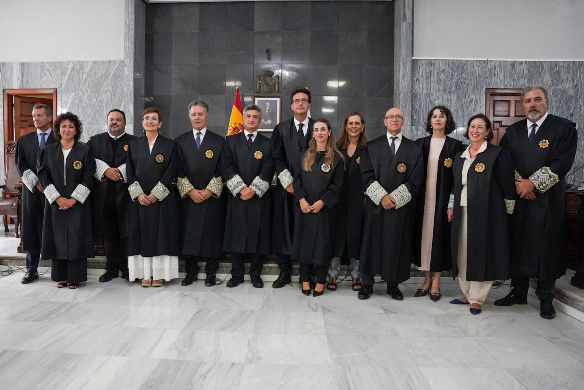 Acto de apertura del nuevo año judicial este viernes.