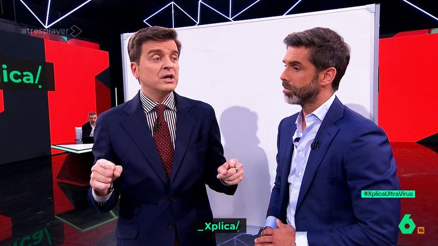 Marc Giró y José Yélamo en 'laSexta Xplica'