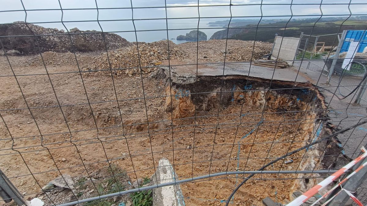 Ecologistas denuncian la construcción de un bar en el Cabo Peñas, un espacio protegido y afectado por la Ley de Costas