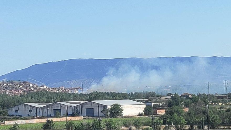 El incendio de Villamediana afectó a una granja irregular aunque los animales fueron rescatados