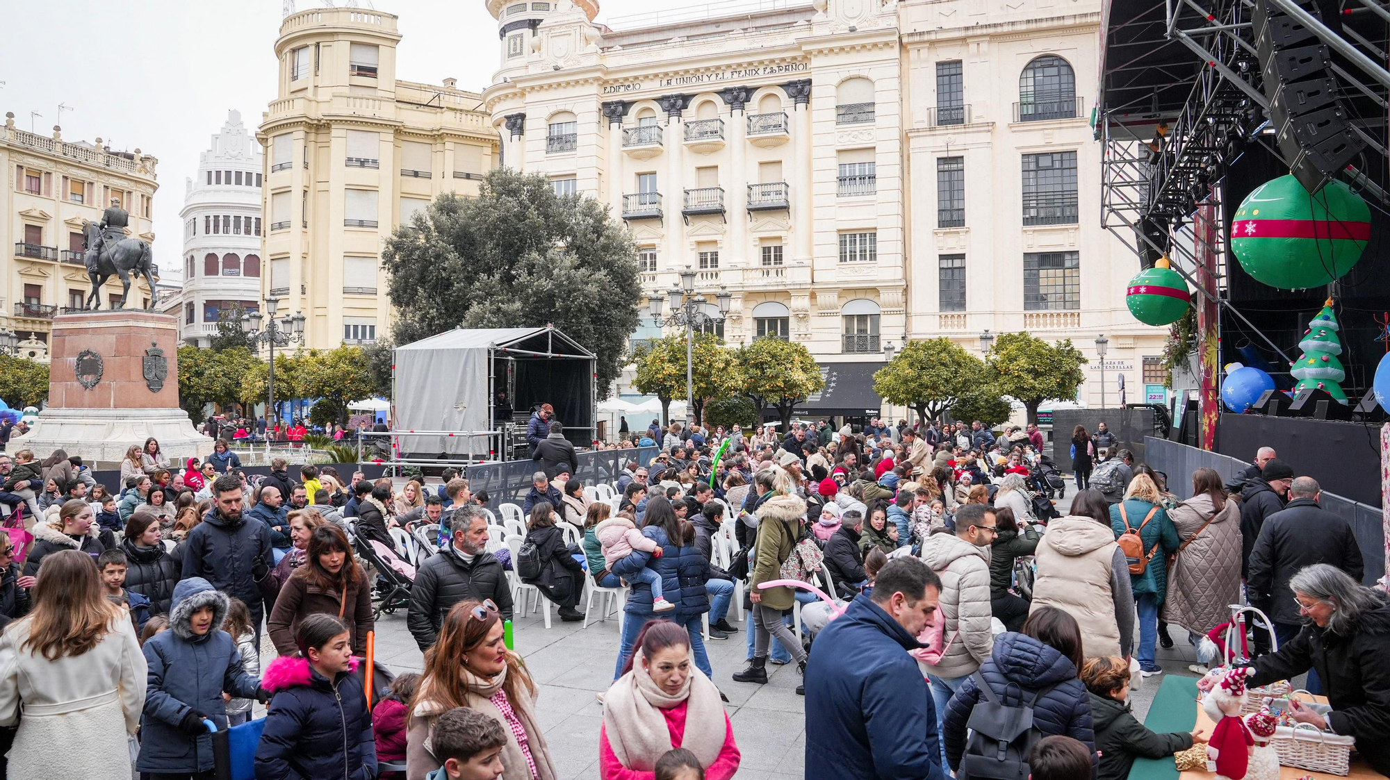 Fiesta de fin de año infantil en las Tendillas