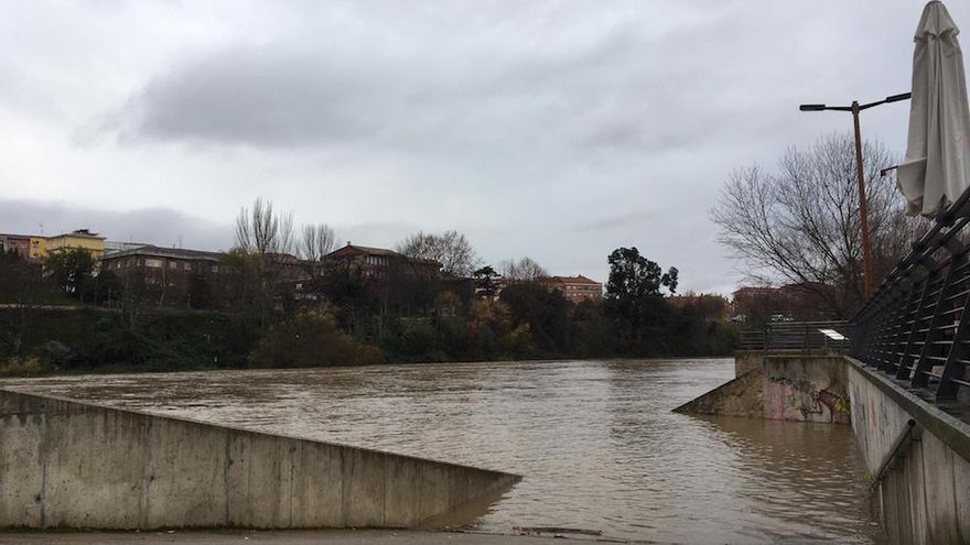Especial vigilancia en el Ebro, ante la posibilidad de crecidas importantes