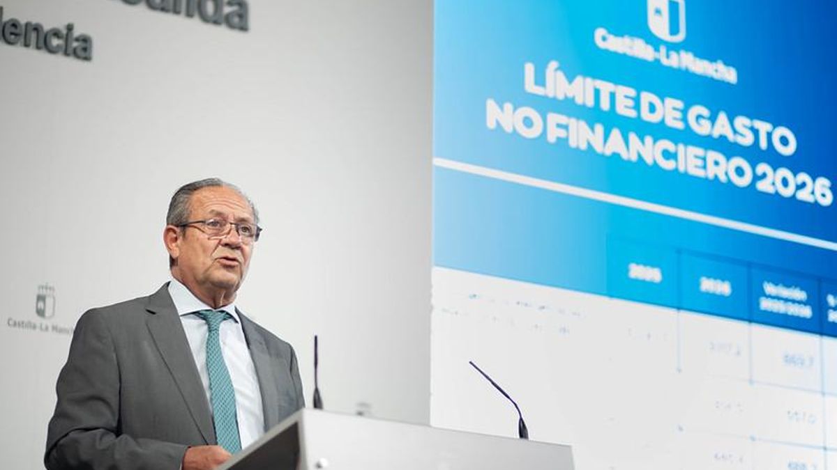 Castilla-La Mancha ya sabe cuánto podrá gastar en 2026: aprobado el techo de gasto