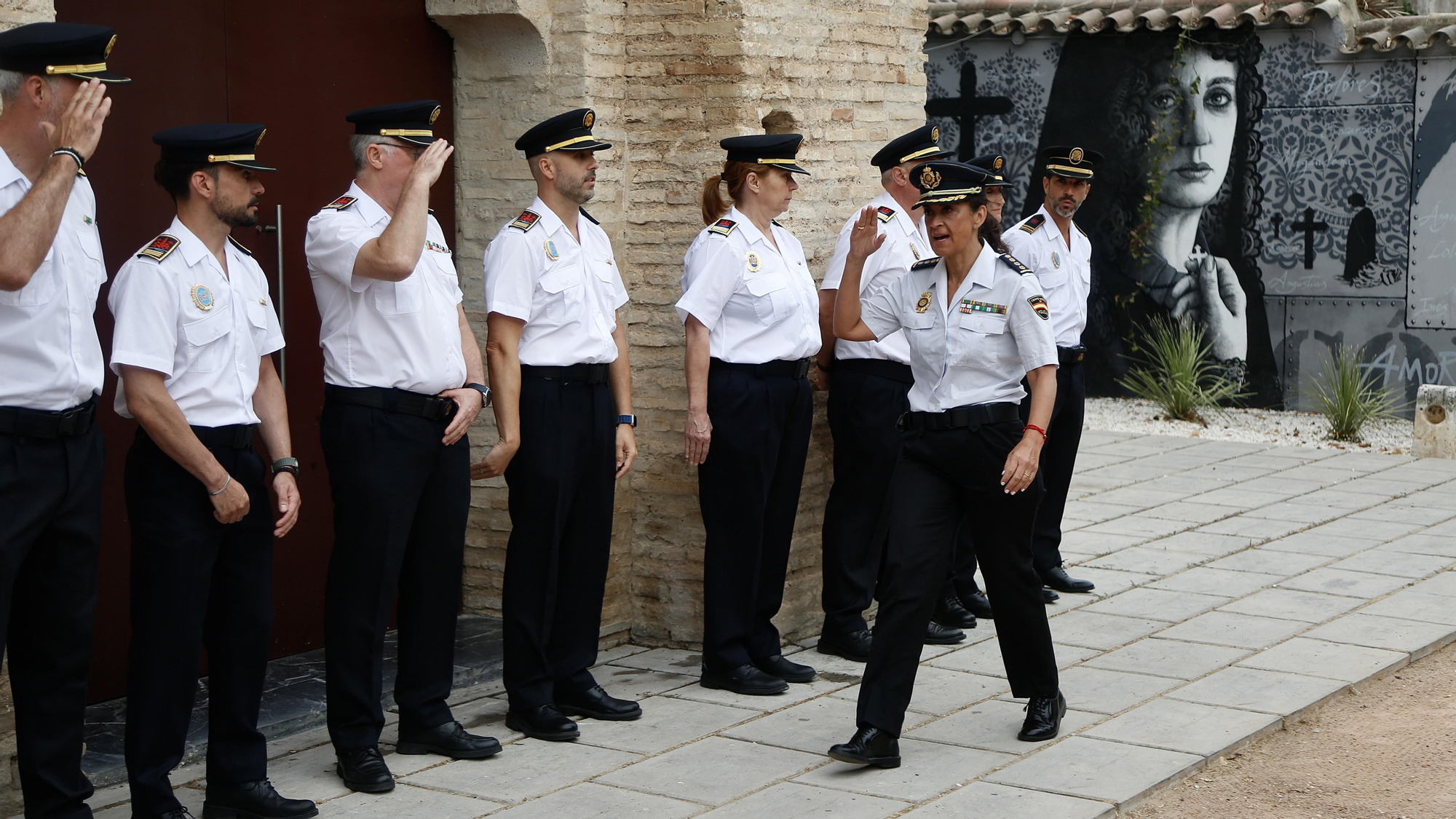 Toma de posesión del nuevo intendente mayor de la Jefatura de la Policía Local
