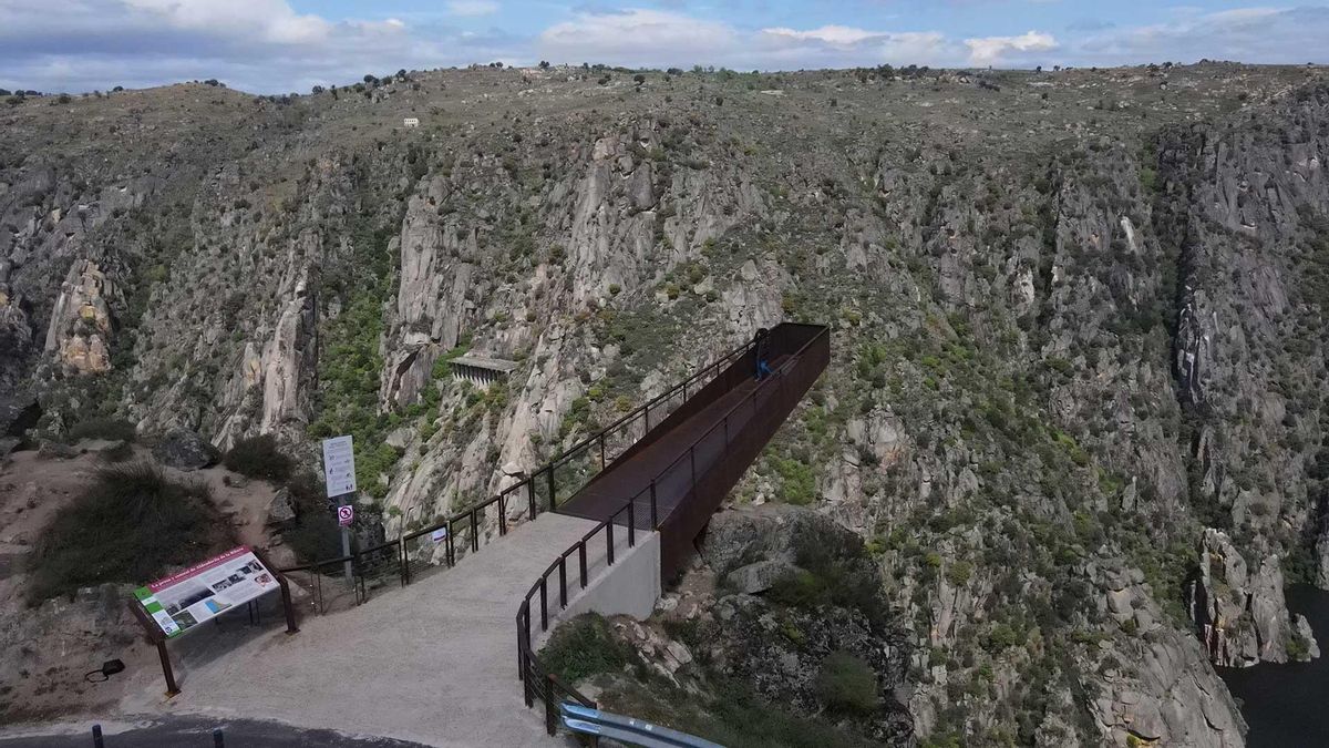 Mirador del Fraile, en Arribes del Duero.