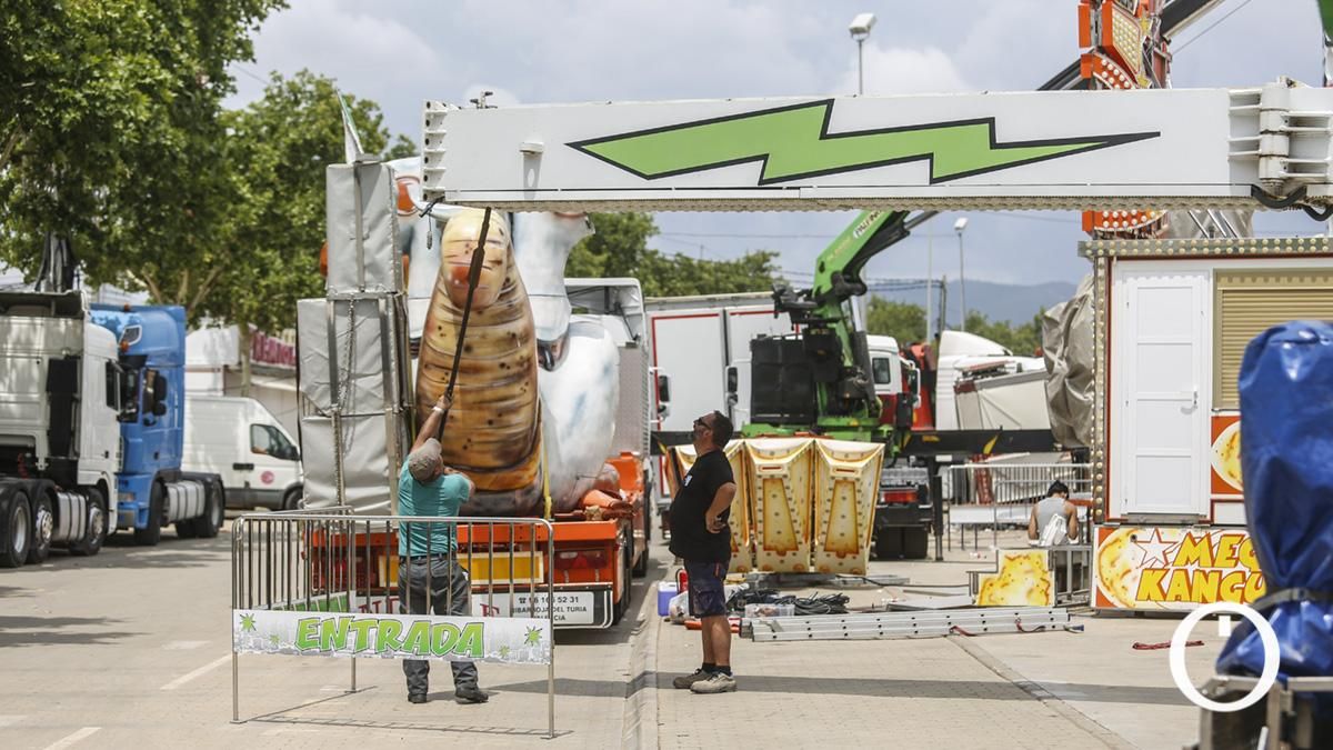 Desmontaje de la Feria