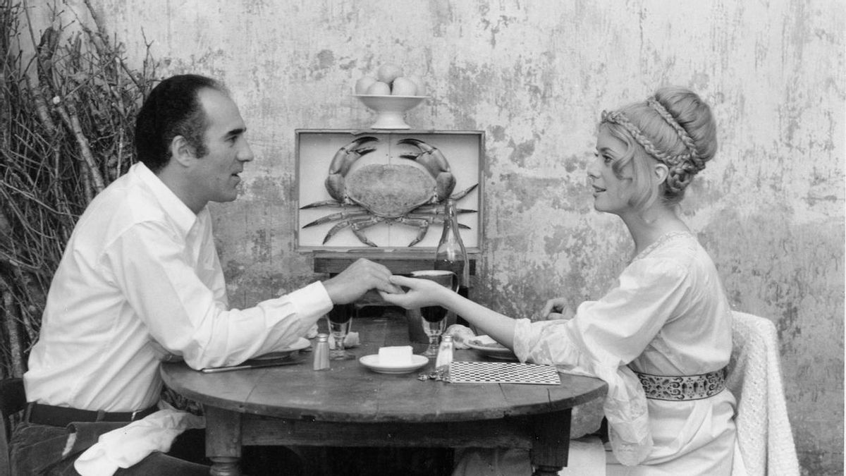 Michel Piccoli y Catherine Deneuve en 'Las criaturas'