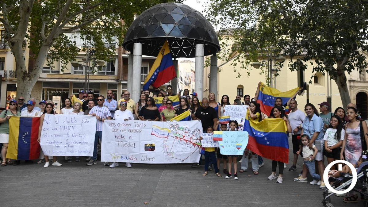 Concentración por Venezuela en una imagen de archivo