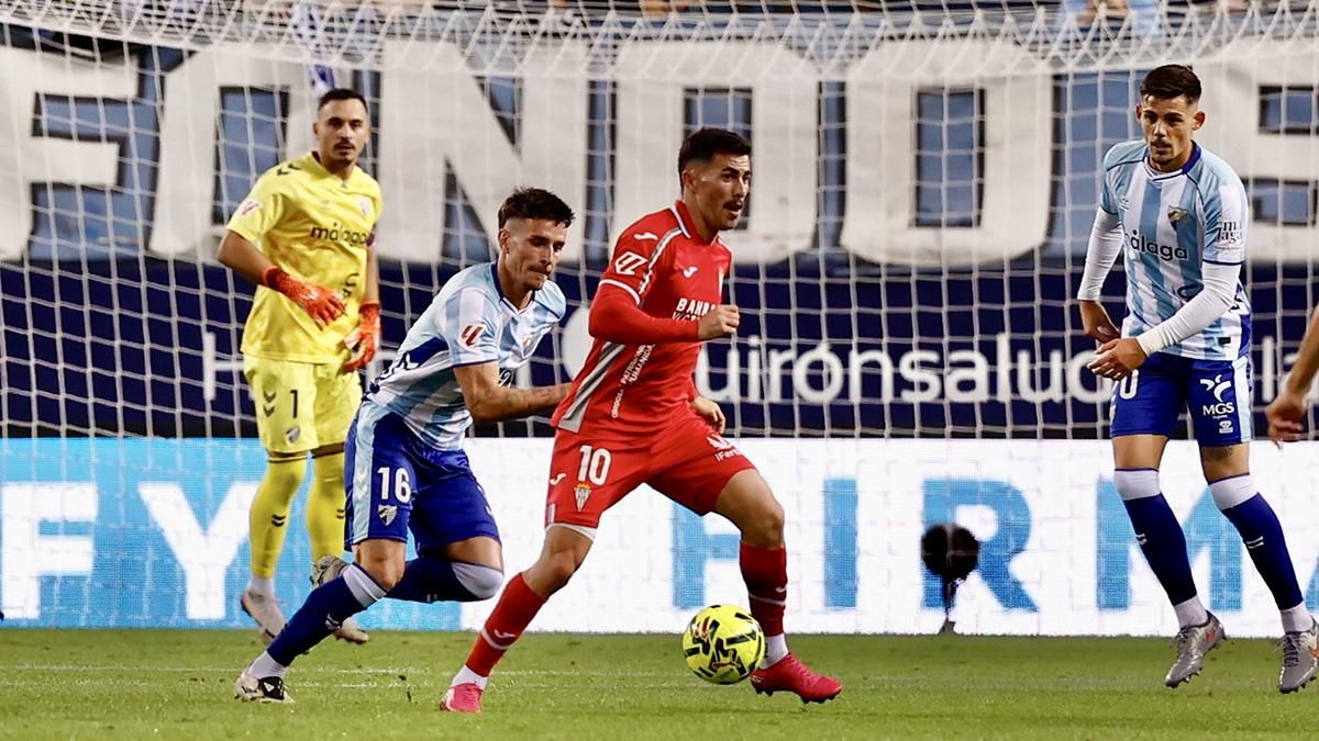 Las imágenes del Málaga CF - Córdoba CF