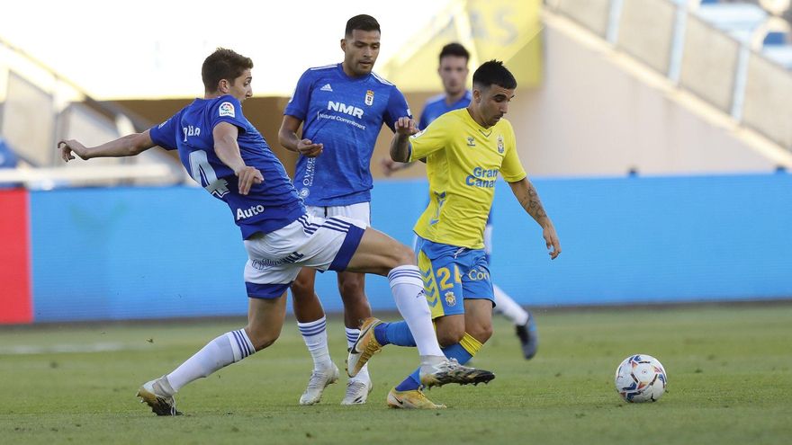 El exblanquiazul Nahuel tumba a la UD Las Palmas