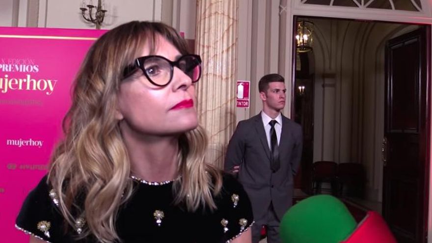 Noemí Galera en los Premios Mujer Hoy