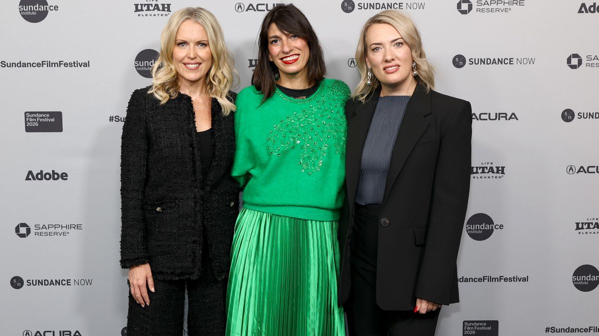 Jennifer Robinson, Catalina Ruiz-Navarro y Selina Miles attend en la premiere de 'Silenced' en el Festival de Sundance