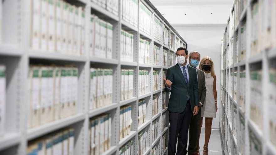 Andalucía cobija los 37 kilómetros de documentos de su memoria en uno de los edificios más emblemáticos de la Expo 92