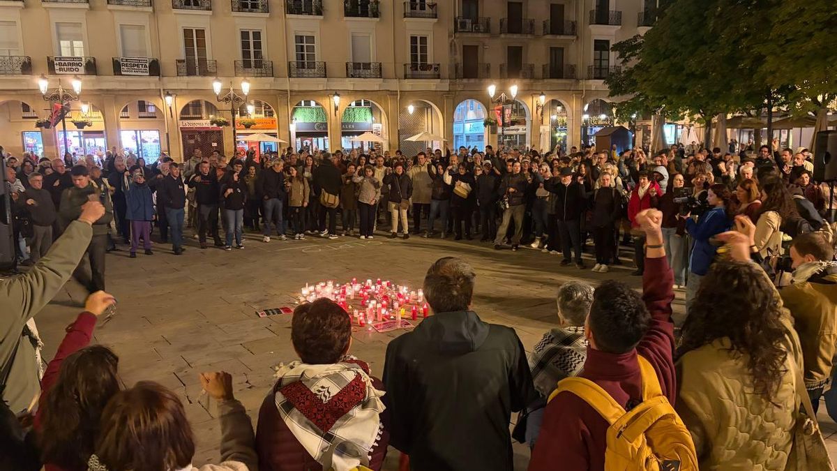 Acto en recuerdo a Maricarmen en Logroño