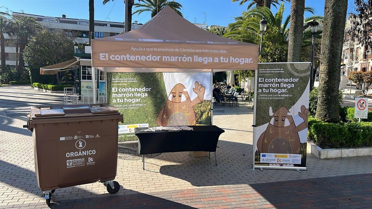 La Diputación informa sobre el quinto contenedor a comerciantes y colectivos de 72 municipios cordobeses