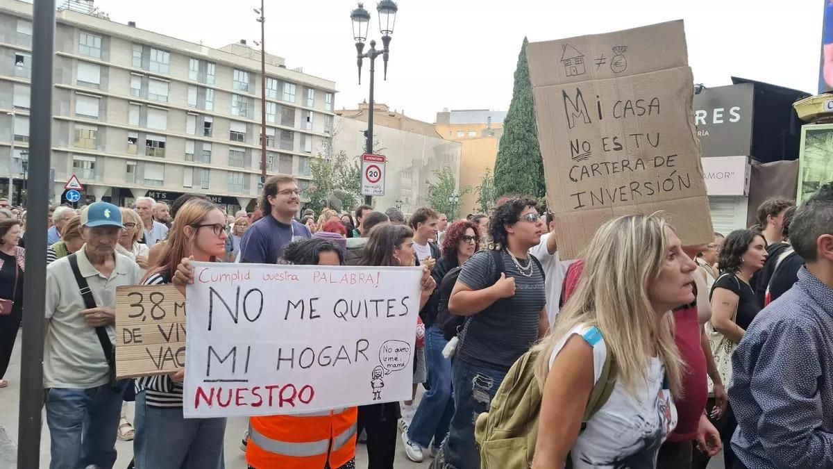 El Sindicato de Inquilinas de Zaragoza mantiene la movilización tras el adelanto electoral: “Hay que continuar luchando”