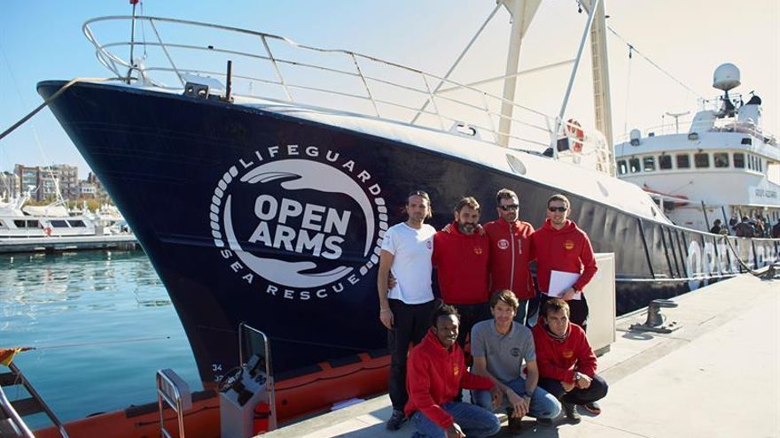 La ONG española Proactiva Open Arms recibe el premio ALBA de derechos humanos