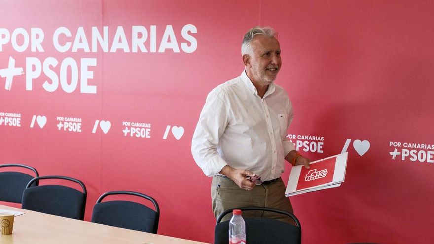 Ángel Víctor Torres hace oficial su candidatura para "volver a ganar las elecciones" en Canarias con el PSOE