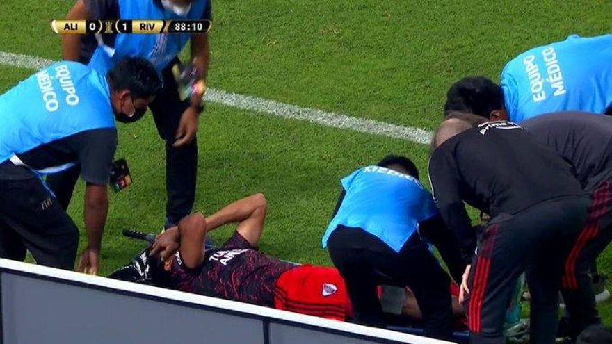 Robert Rojas sufrió una dura lesión que conmovió a todo River