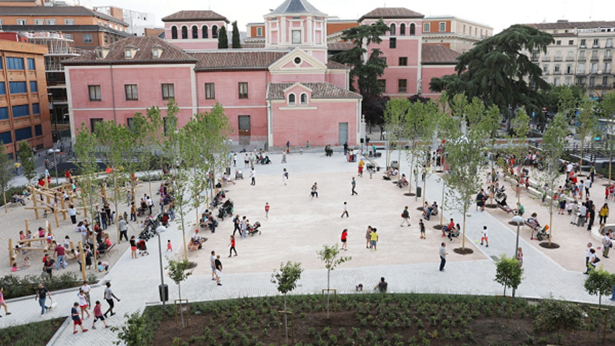 Panorámica de los Jardines del Arquitecto Ribera en el momento de su inauguración, en 2017