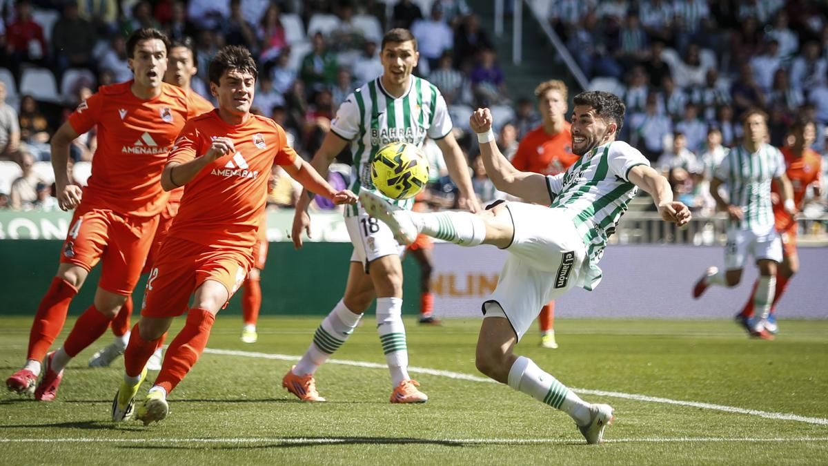 Las imágenes del Córdoba CF - Real Sociedad B