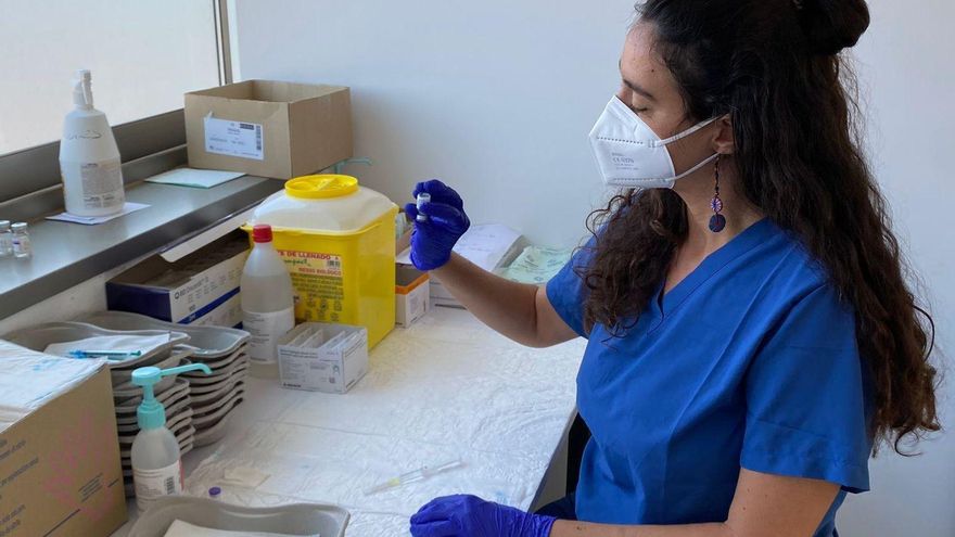 Campaña de vacunación del Gobierno de Canarias.