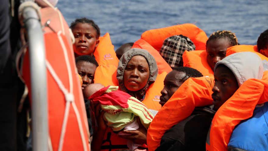 Más de 630 migrantes interceptados y devueltos a Libia en la última semana
