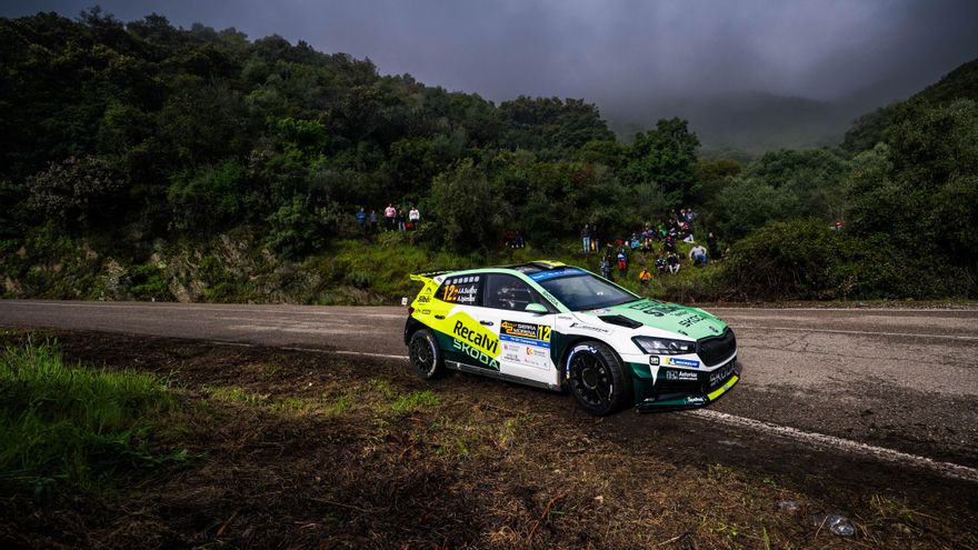 Los pilotos españoles dan guerra en el Rally Sierra Morena 2025