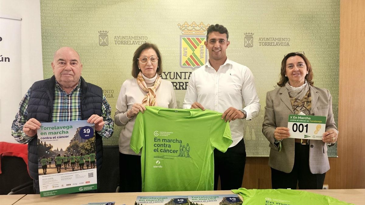 La Asociación contra el Cáncer organiza una marcha en Torrelavega para recaudar fondos para proyectos de investigación