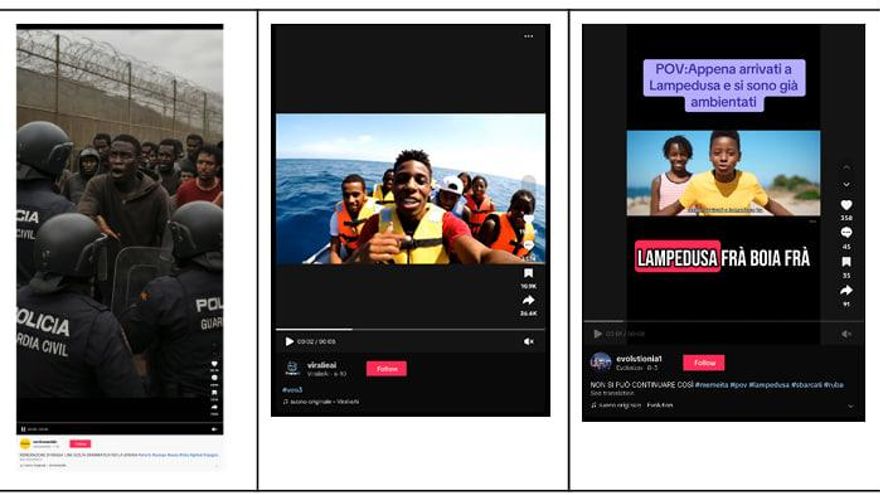El contenido antinmigración generado por IA recibe miles de millones de visitas en TikTok