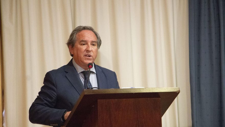 El presidente de CEOE-CEPYME Castilla-La Mancha, Ángel Nicolás