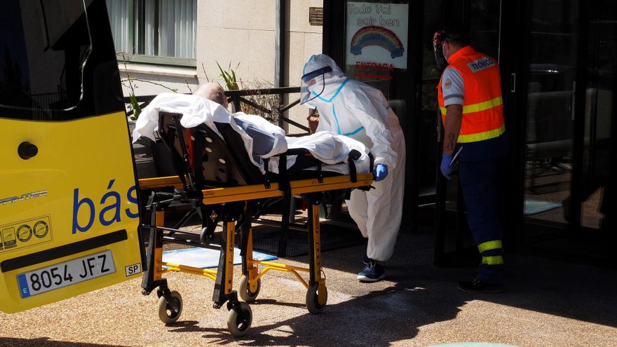 Baja la presión asistencial en Galicia pero suben ligeramente los contagios