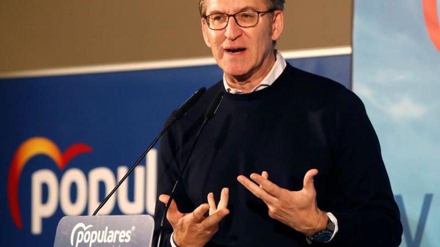 El presidente del PPdeG, Alberto Núñez Feijóo.
