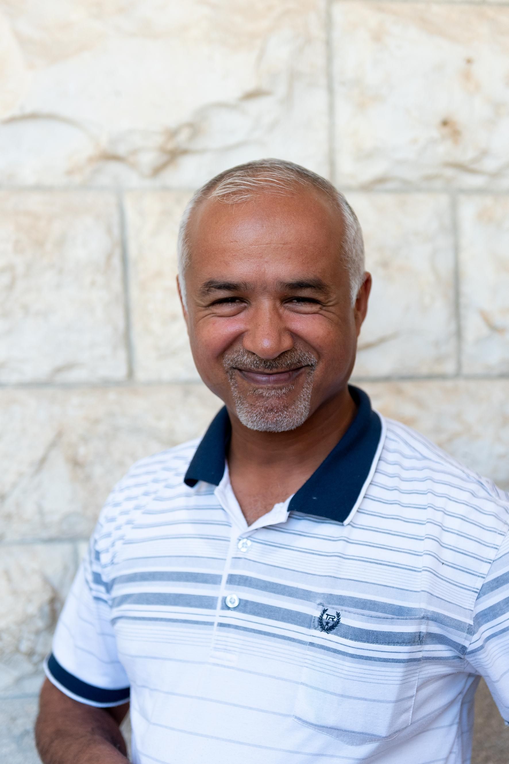 Dr. Belal, profesor de veterinaria en la Universidad de Al Najah, en Nablus